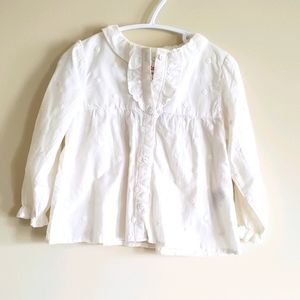 18-24 Months Zara white button shirt new with tag